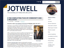 Tablet Screenshot of jotwell.com